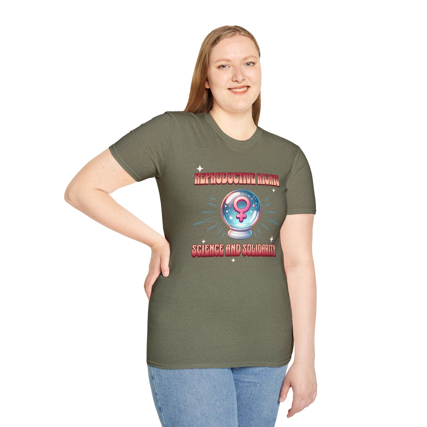 Reproductive Rights Science and Solidarity T-Shirt