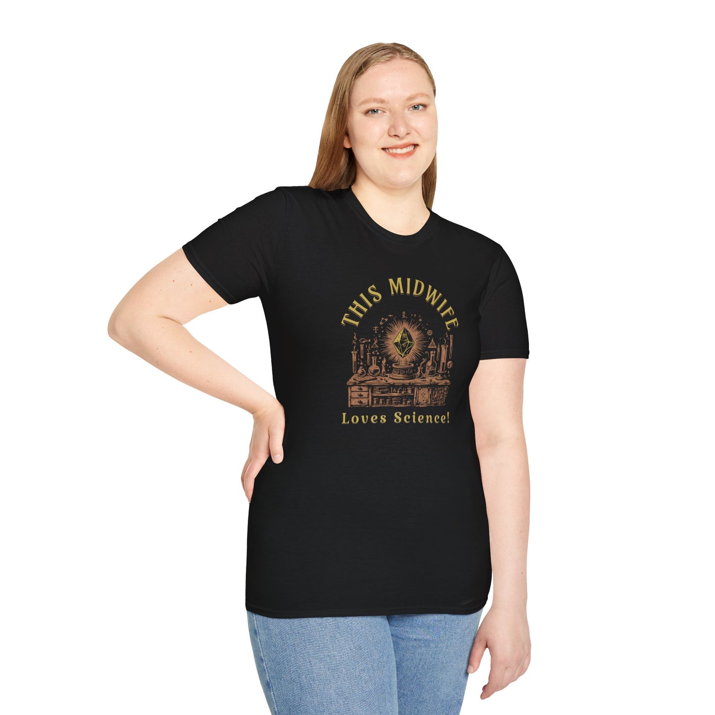 This Midwife Loves Science T-Shirt