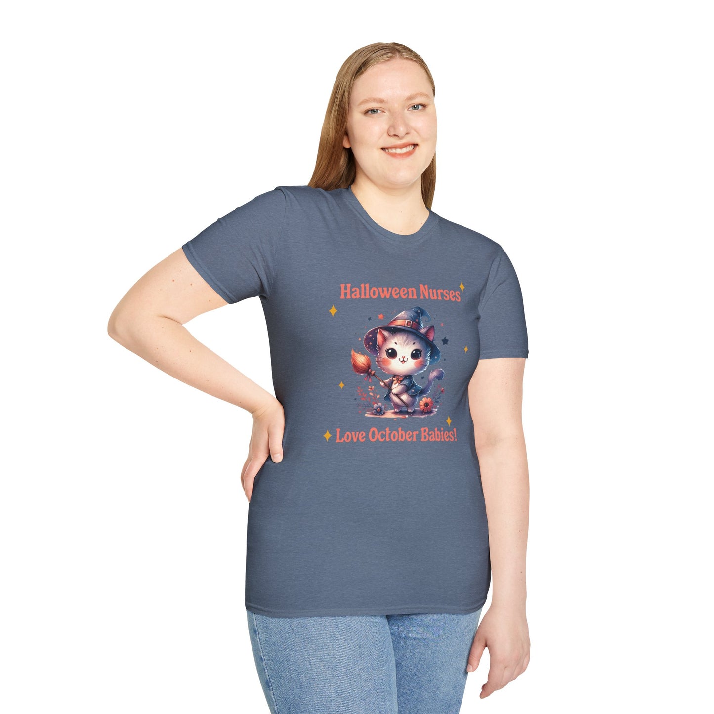 Halloween Nurse T-Shirt Halloween Nurses Love October Babies