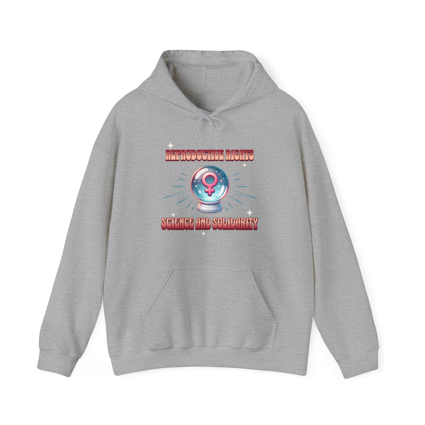 Reproductive Rights Science and Solidarity Hoodie Sweatshirt