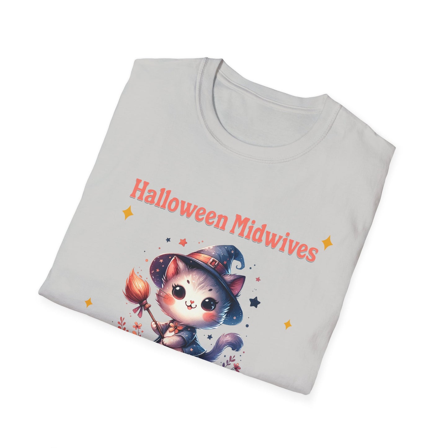 Halloween Midwife T-Shirt Midwives Love October Babies