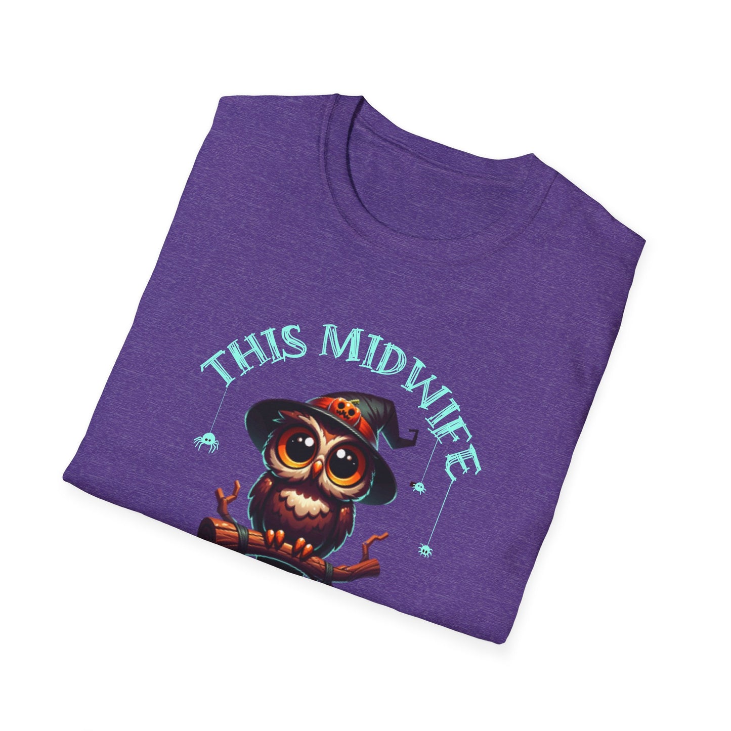 Halloween Midwife T-Shirt This Midwife Loves Halloween