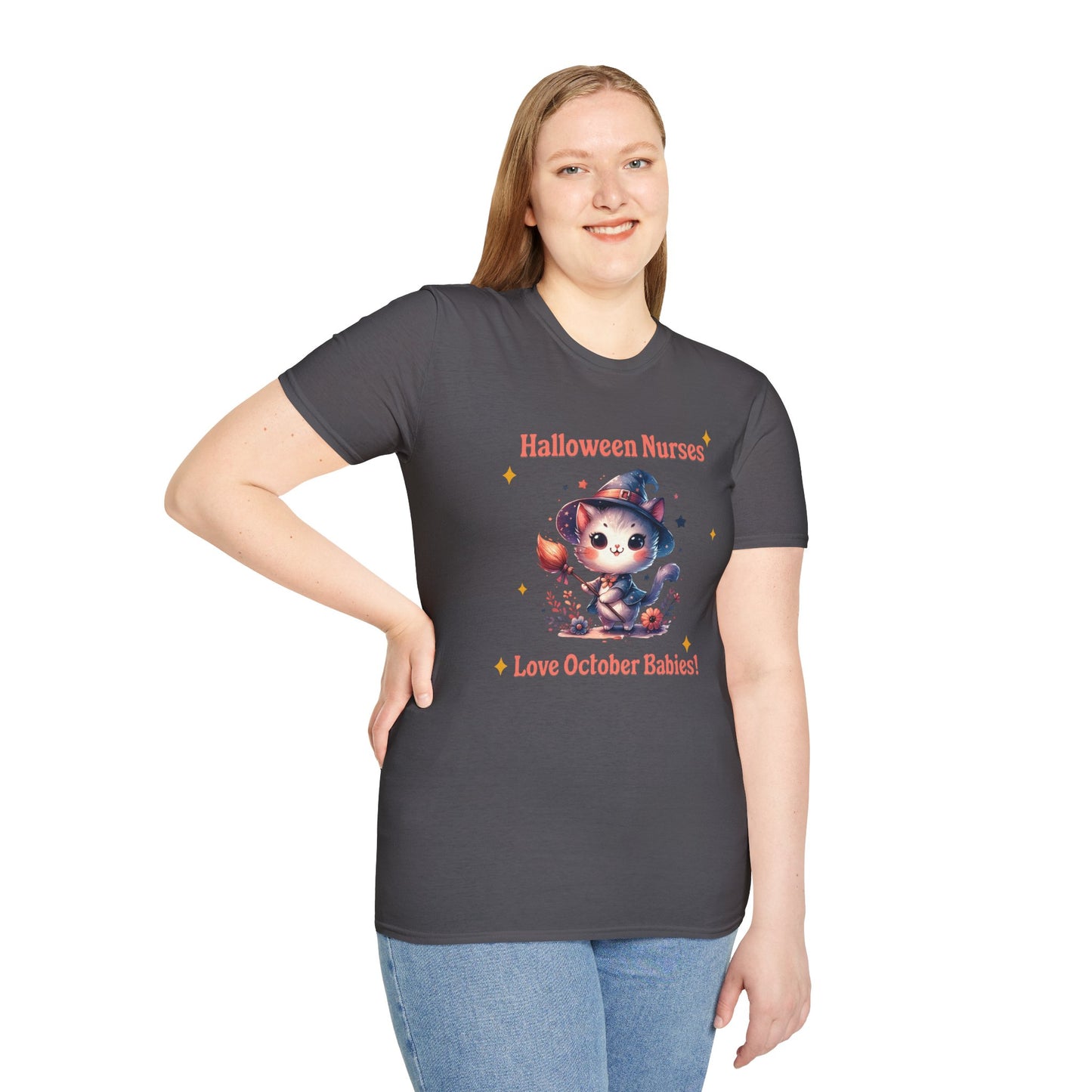 Halloween Nurse T-Shirt Halloween Nurses Love October Babies