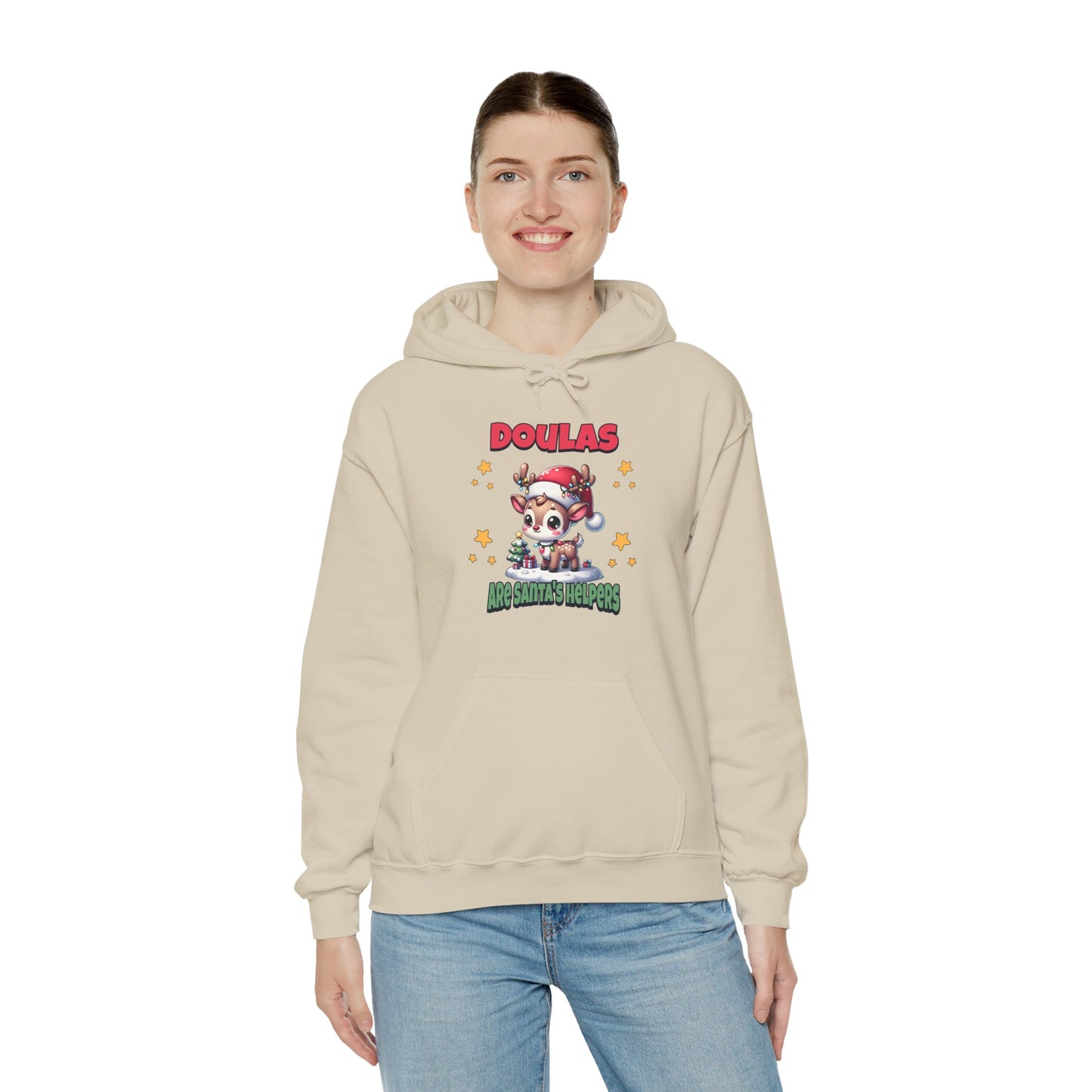 Doulas Are Santa's Helpers Hoodie Sweatshirt