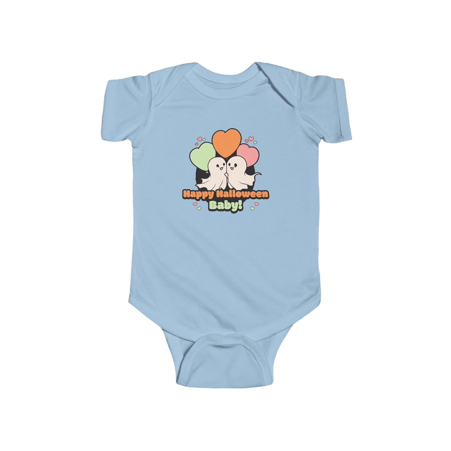 Happy Halloween Baby Onesie Ghosts