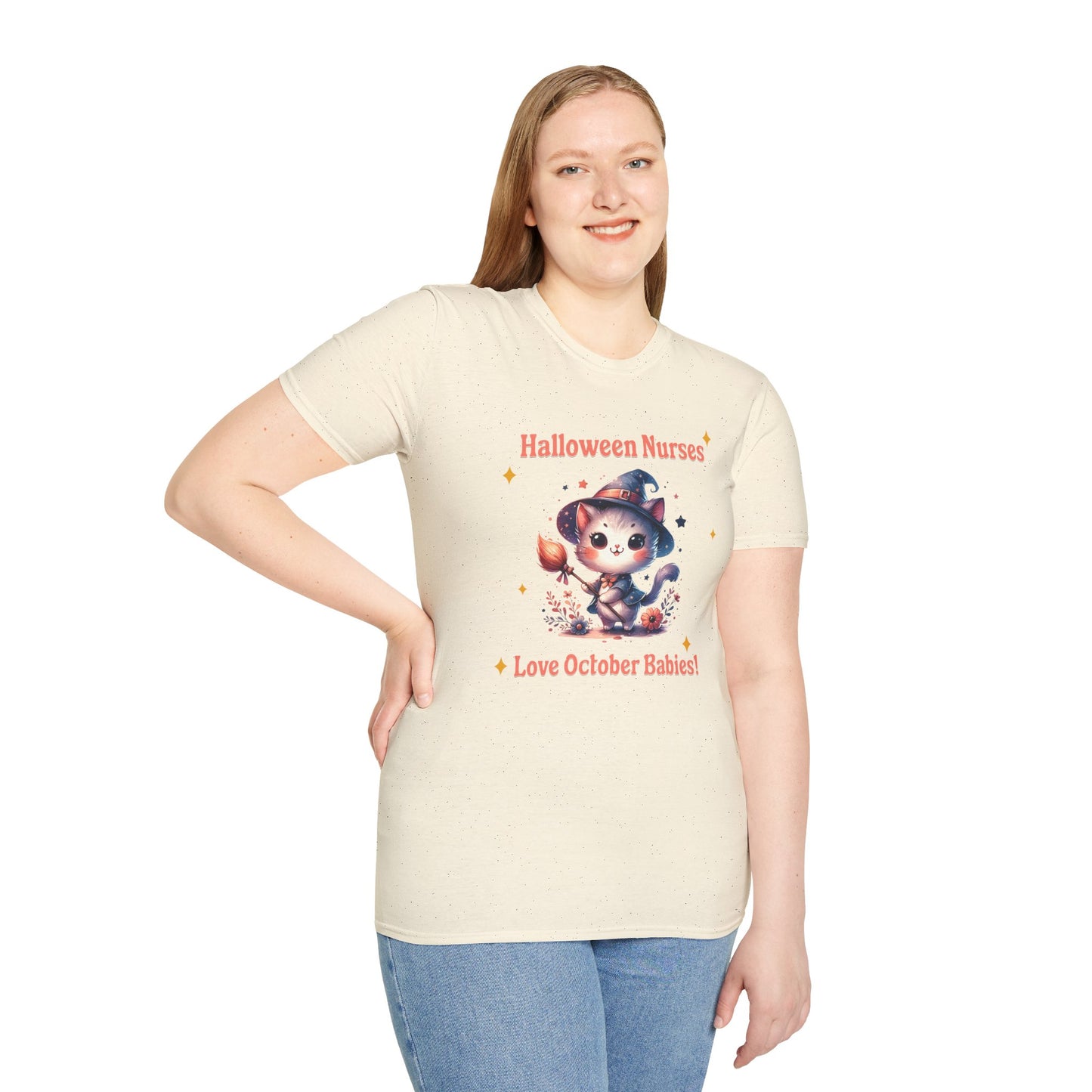 Halloween Nurse T-Shirt Halloween Nurses Love October Babies