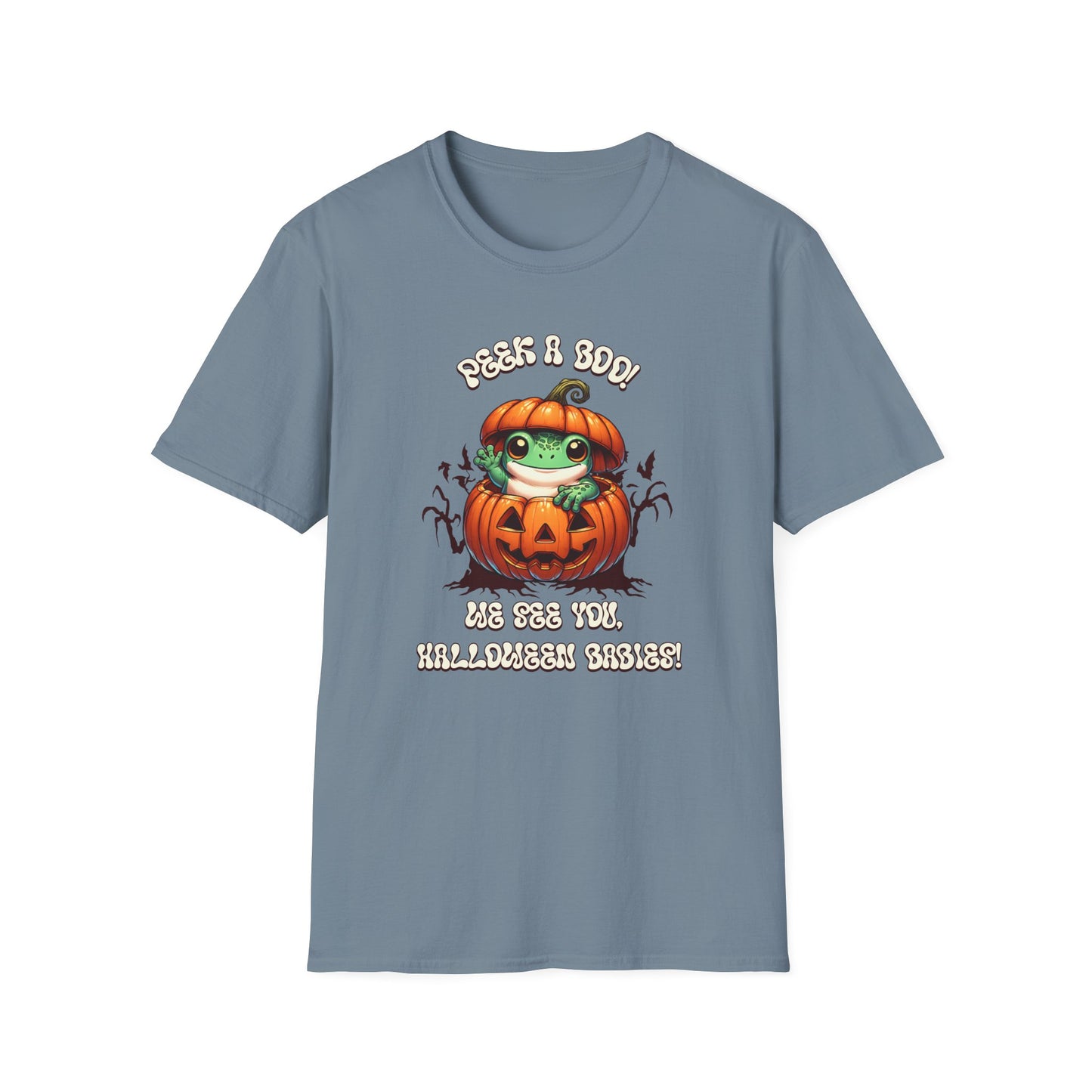 Peek a Boo We See You Halloween T-Shirt for All Birth Workers