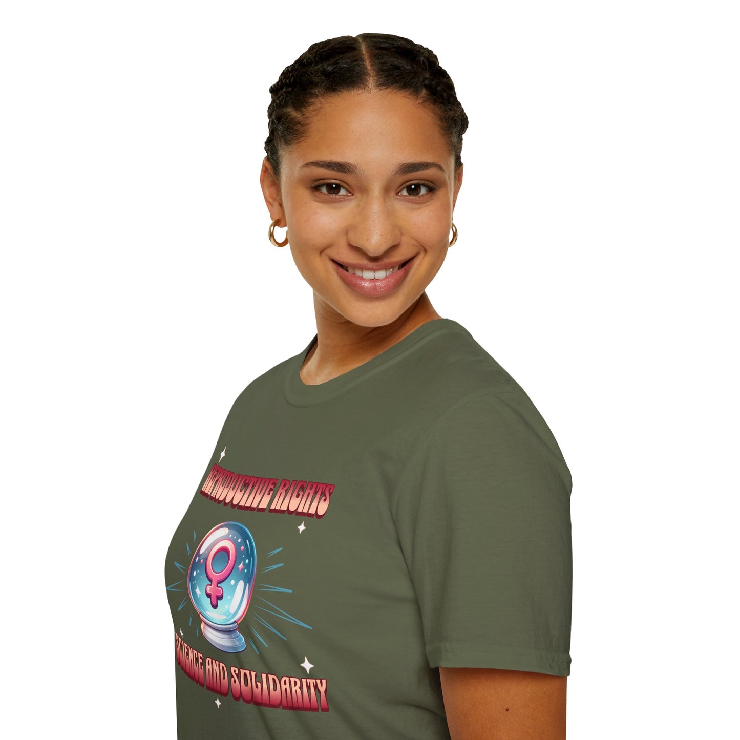 Reproductive Rights Science and Solidarity T-Shirt