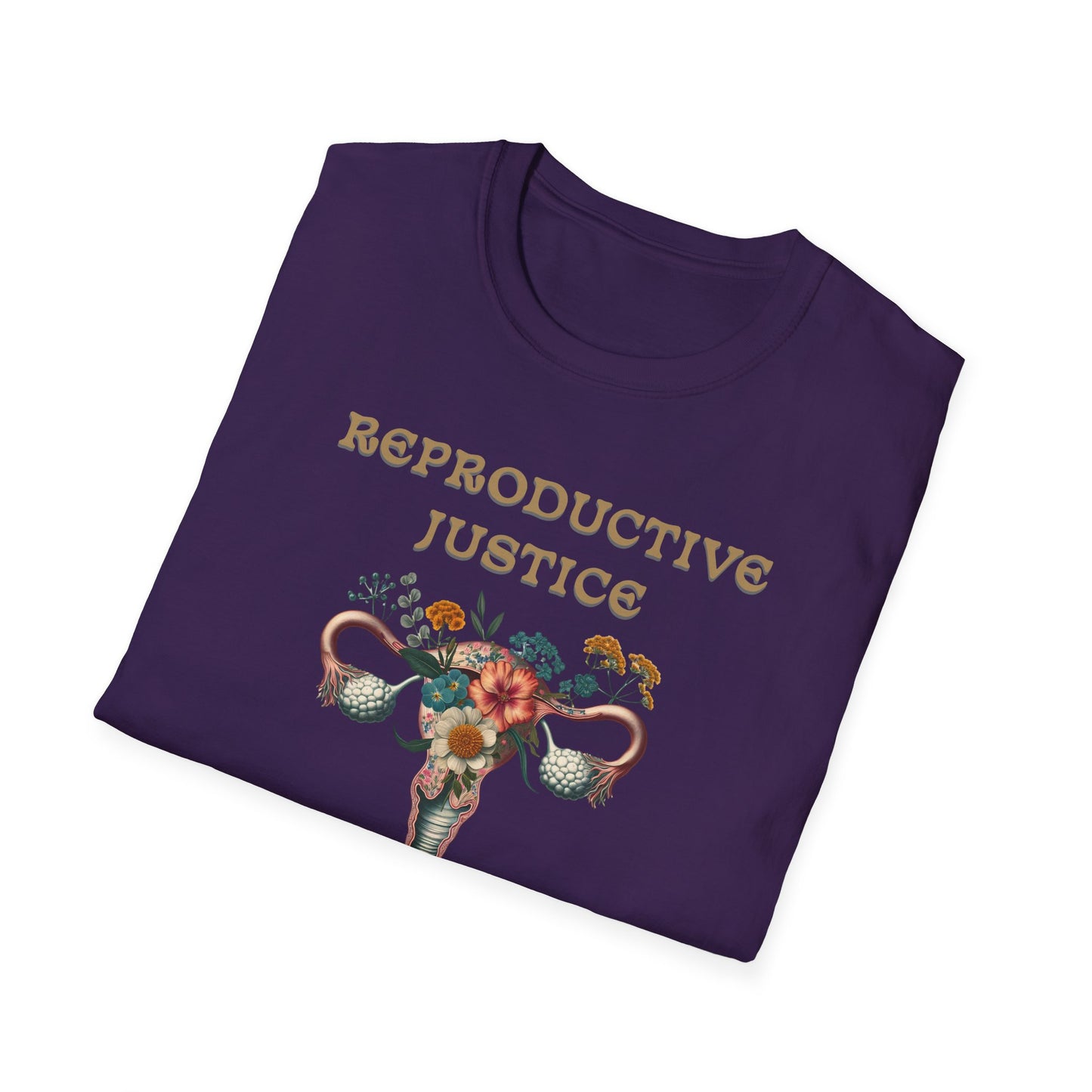 Reproductive Justice Science & Solidarity Uterus T-Shirt
