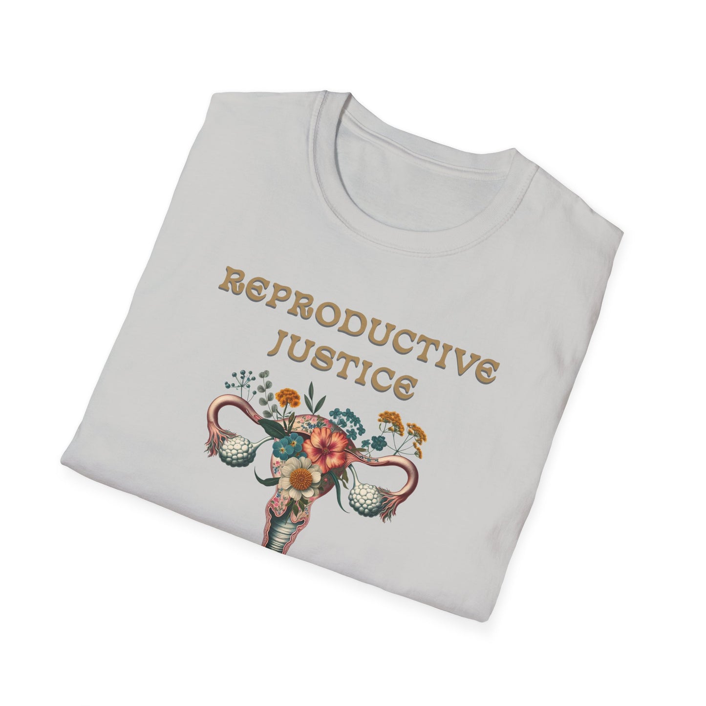 Reproductive Justice Science & Solidarity Uterus T-Shirt