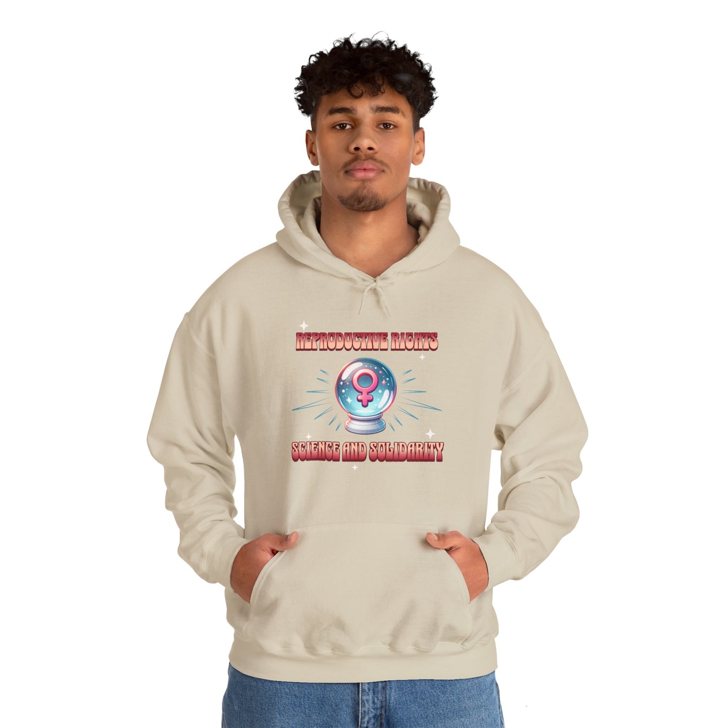 Reproductive Rights Science and Solidarity Hoodie Sweatshirt