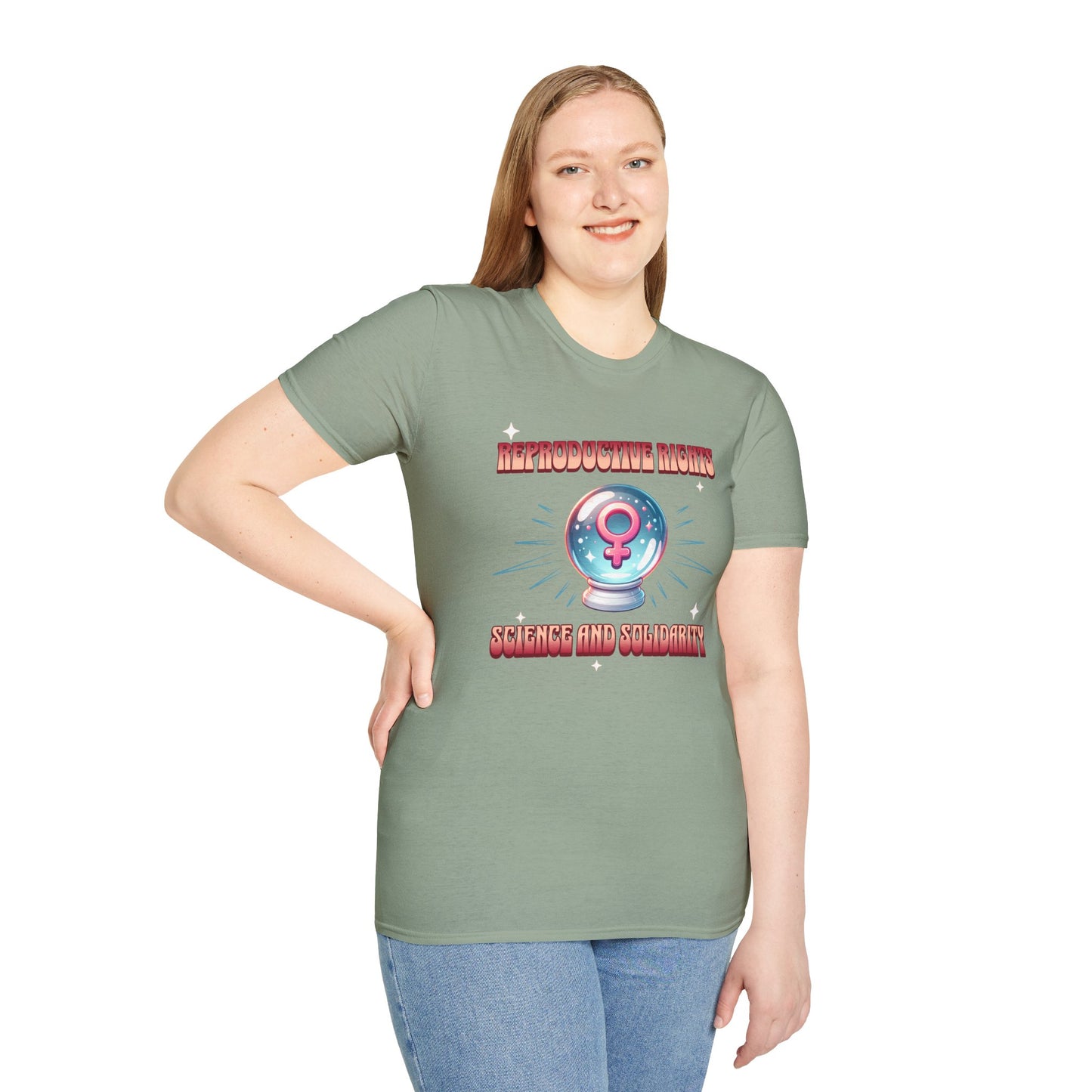 Reproductive Rights Science and Solidarity T-Shirt
