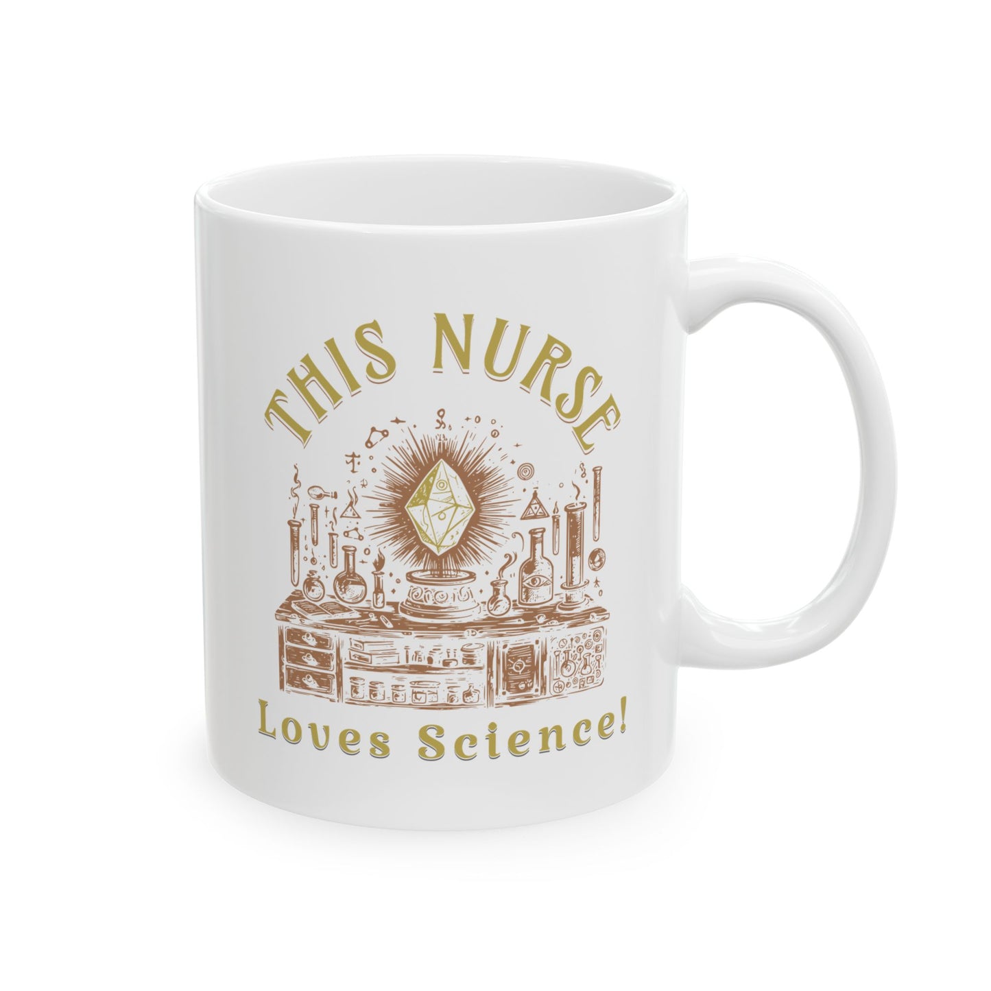 This Nurse Loves Science Mug