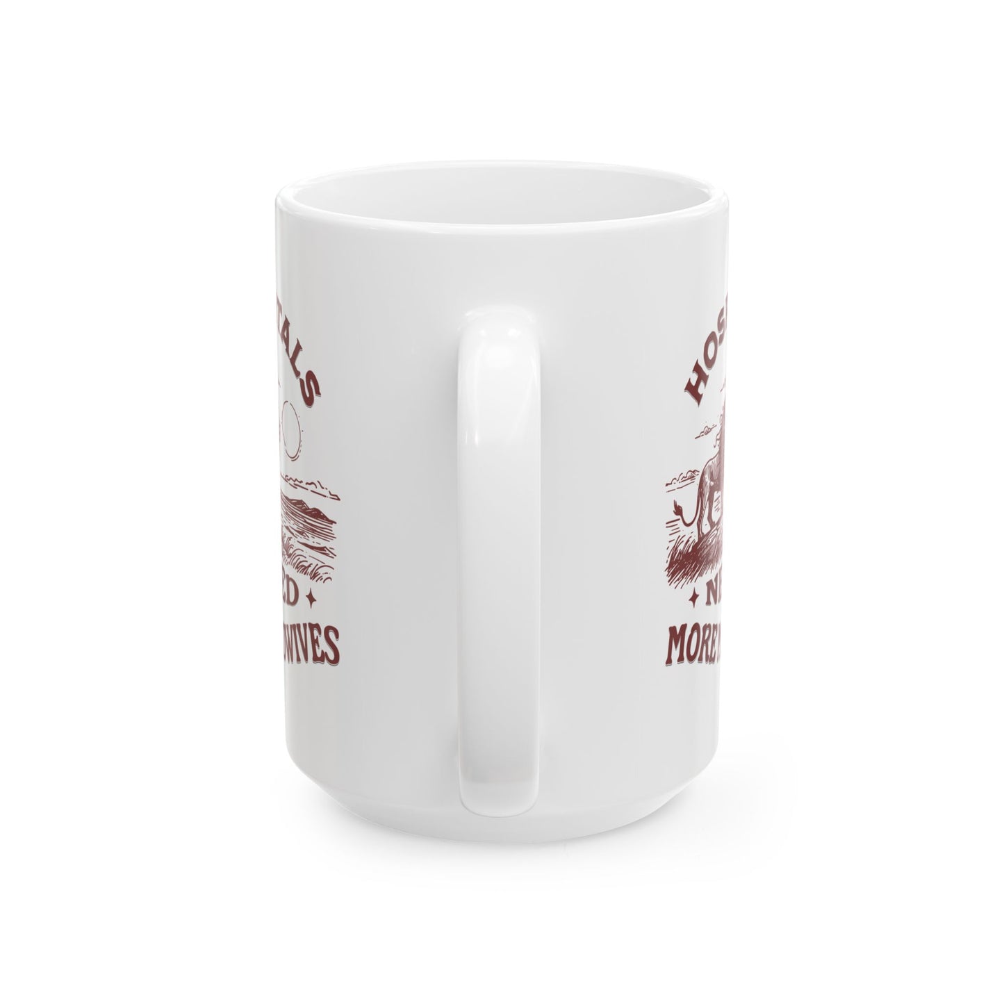 Hospitals Need More Midwives Lion Mug