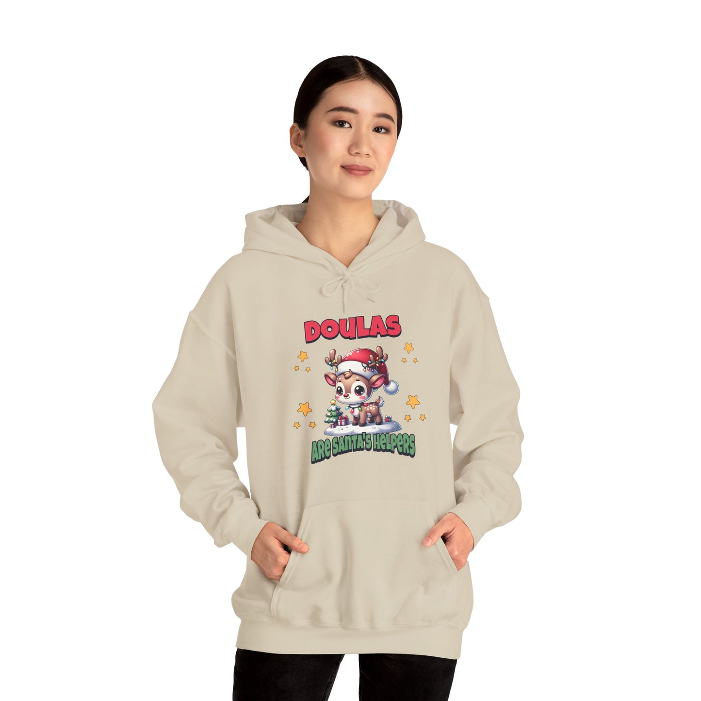 Doulas Are Santa's Helpers Hoodie Sweatshirt
