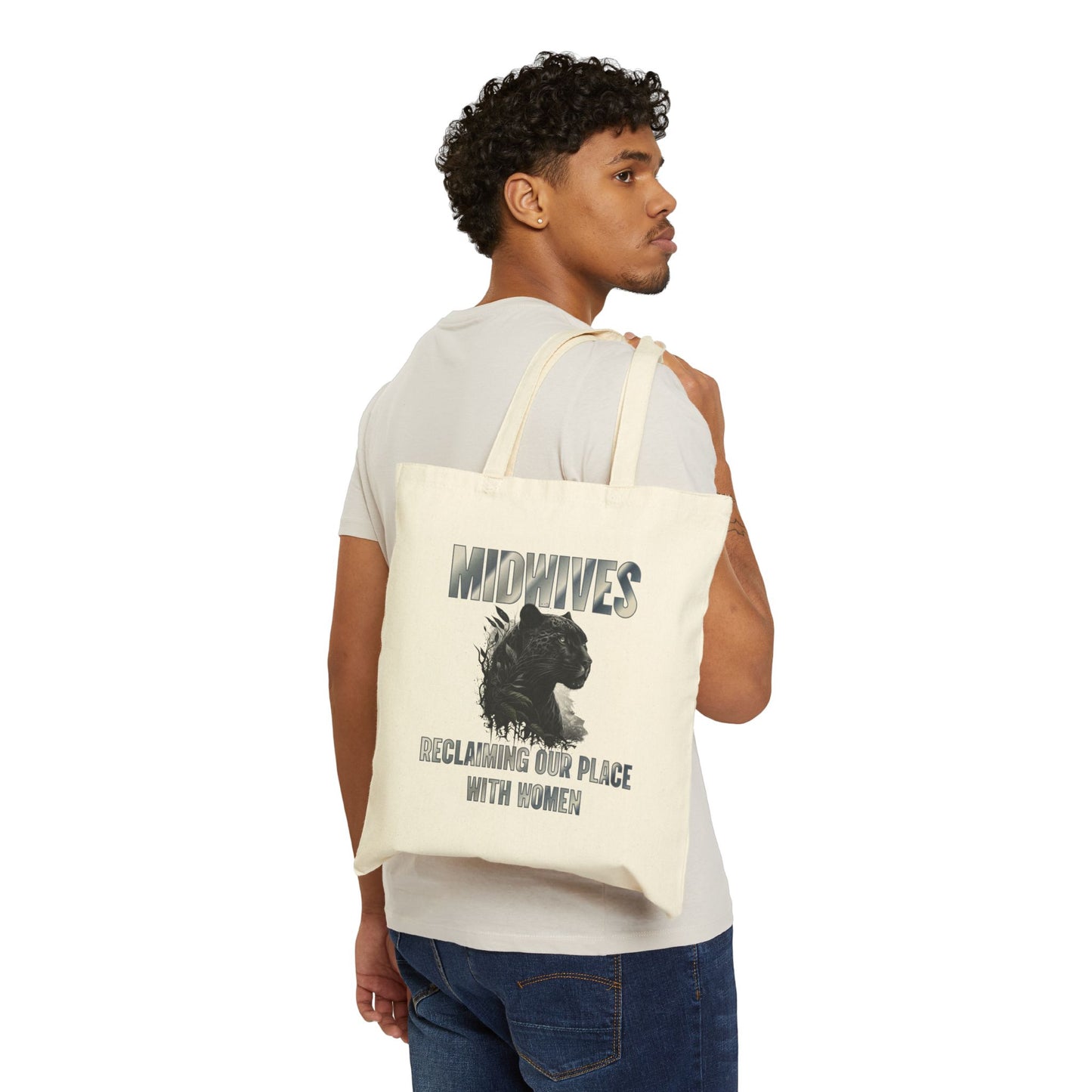 Midwife Tote Bag Reclaiming Our Place With Women Panther