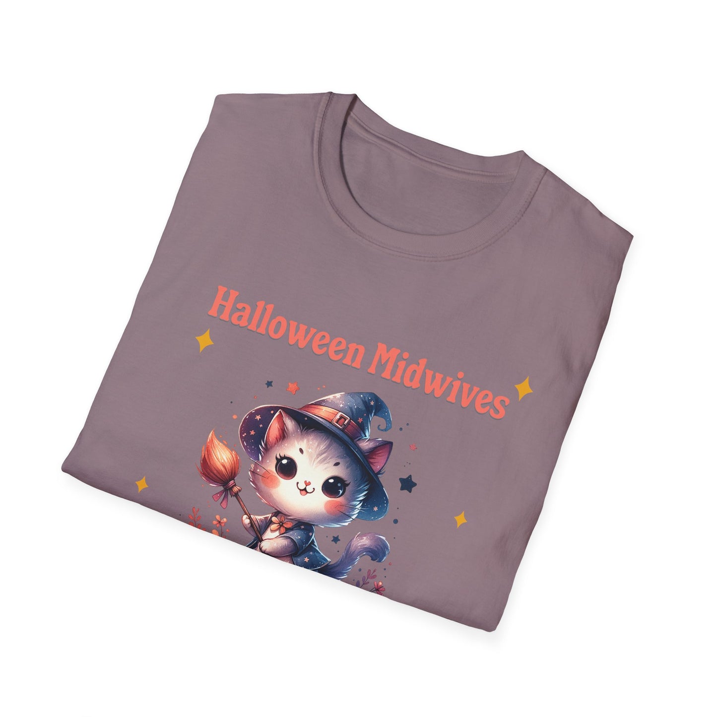 Halloween Midwife T-Shirt Midwives Love October Babies