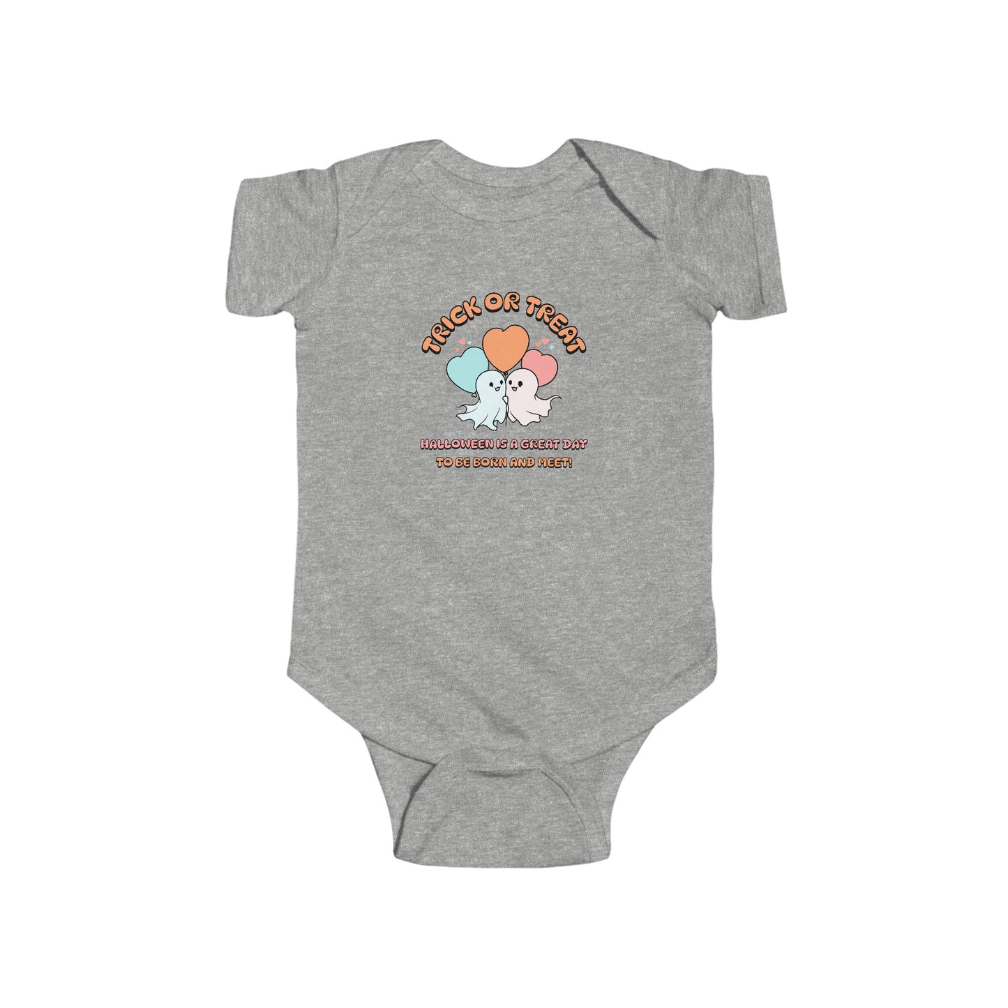 Halloween Onesie Trick or Treat Baby Ghosts