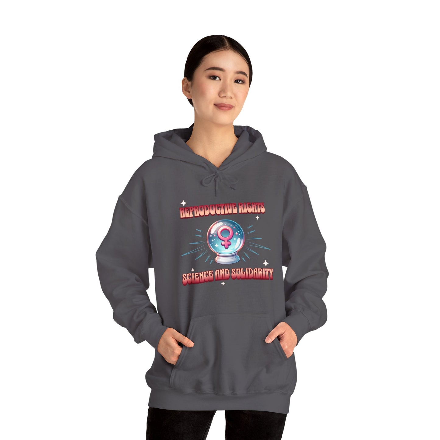 Reproductive Rights Science and Solidarity Hoodie Sweatshirt