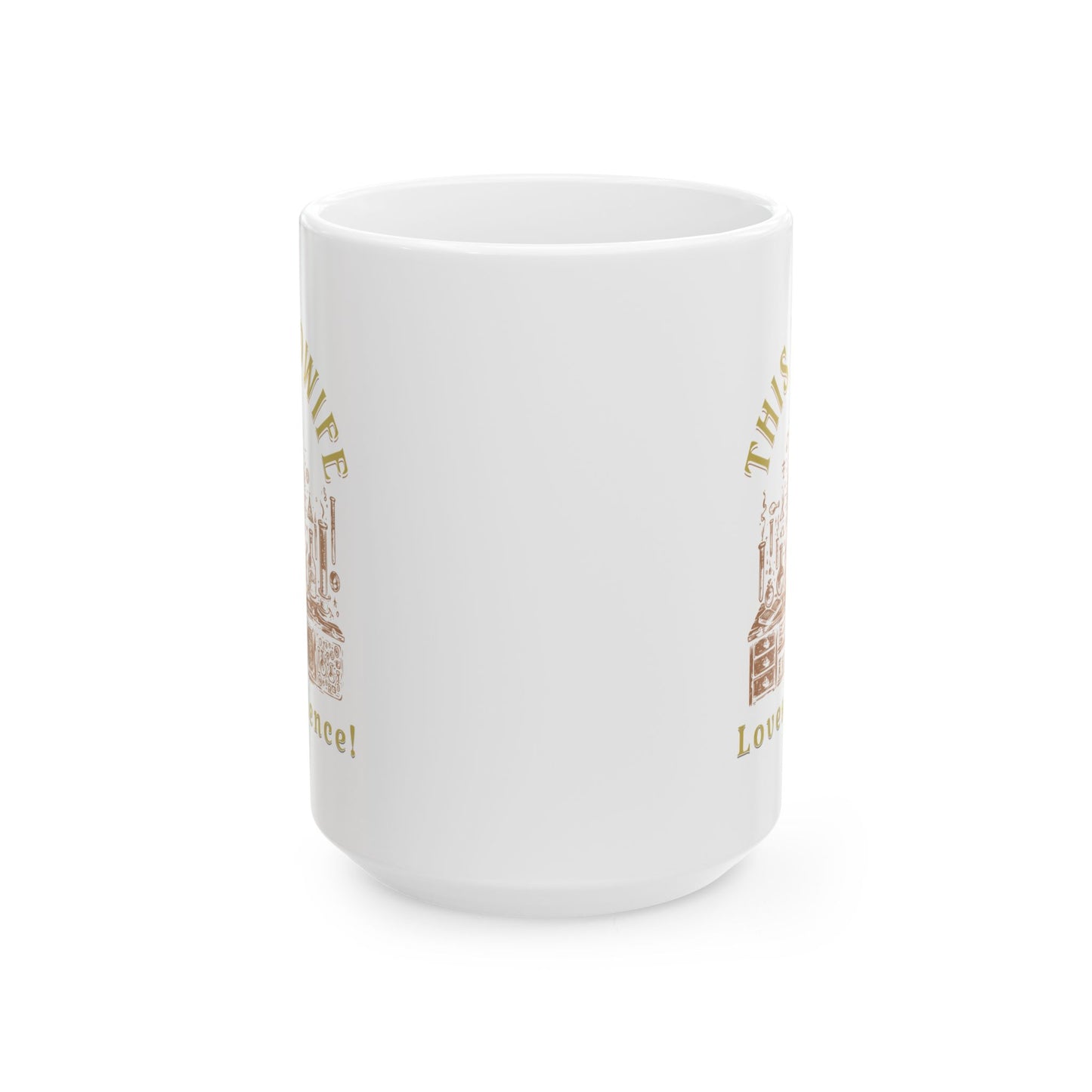 This Midwife Loves Science Mug