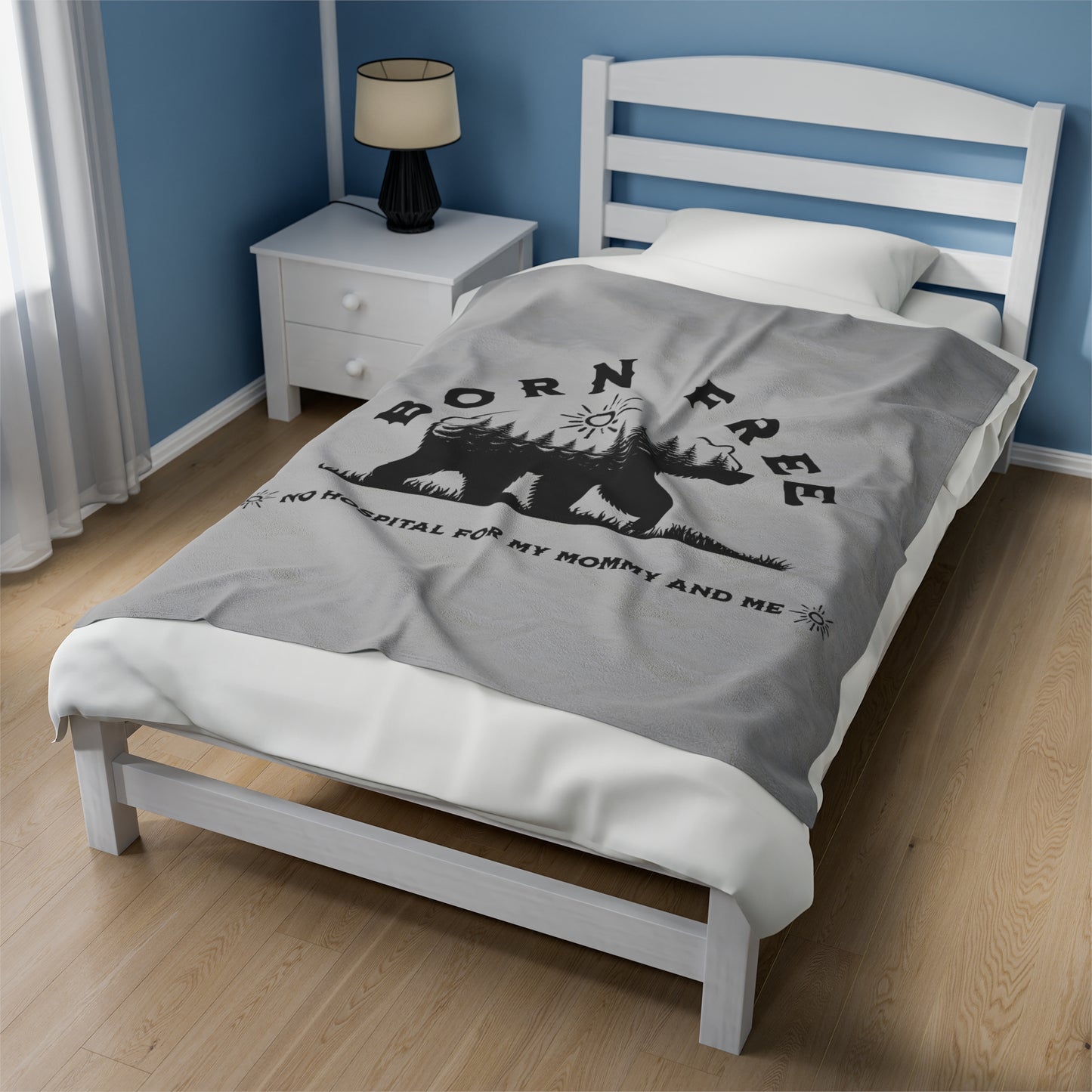 Born Free Baby Bear Blanket
