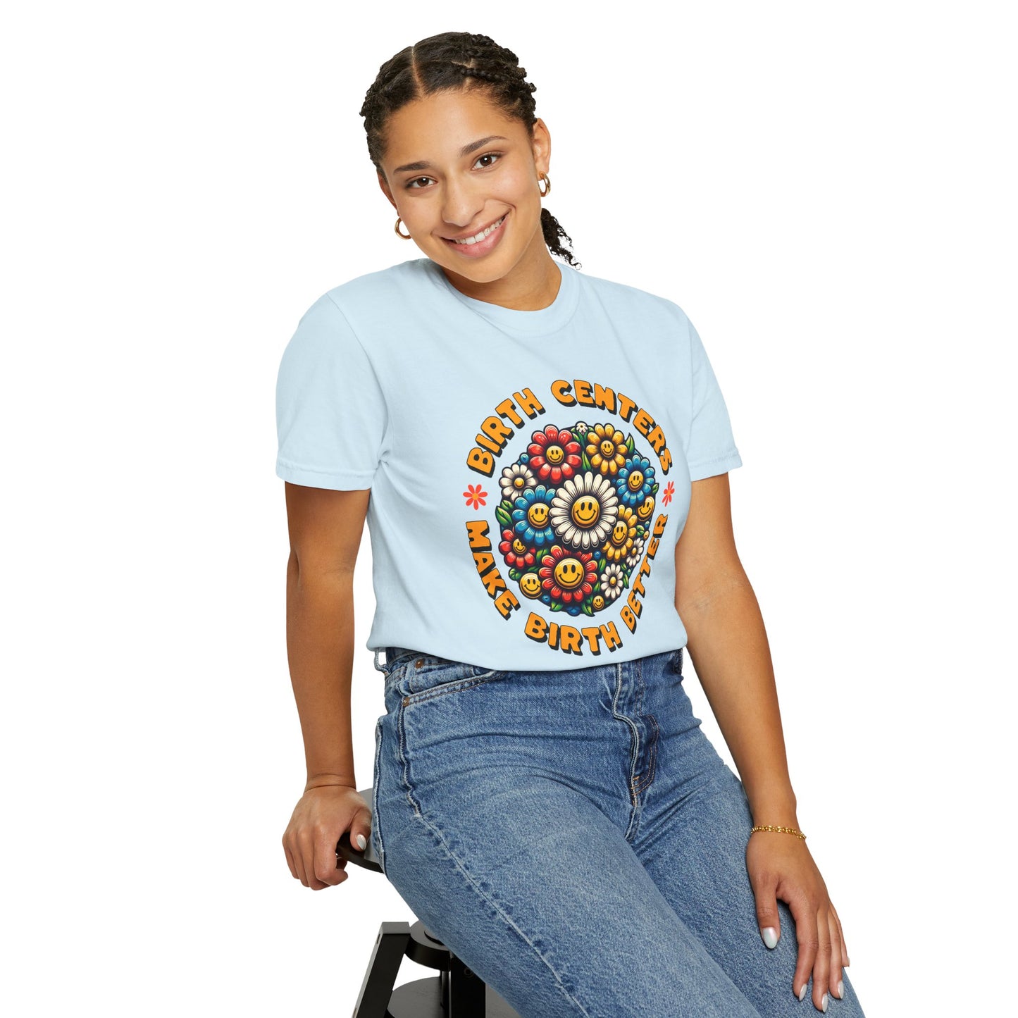 Birth Centers Make Birth Better Blooming Birth Centers T-shirt