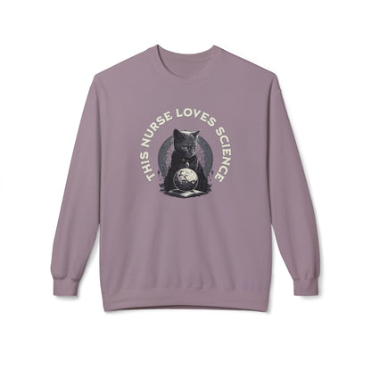 This Nurse Loves Science Cat Sweatshirt