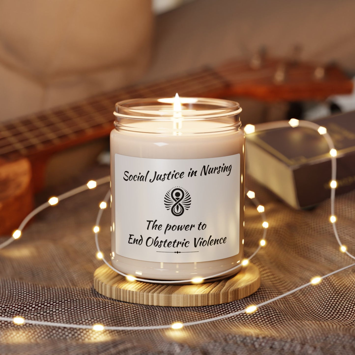 Social Justice in Nursing to End Obstetric Violence / Soy Candle