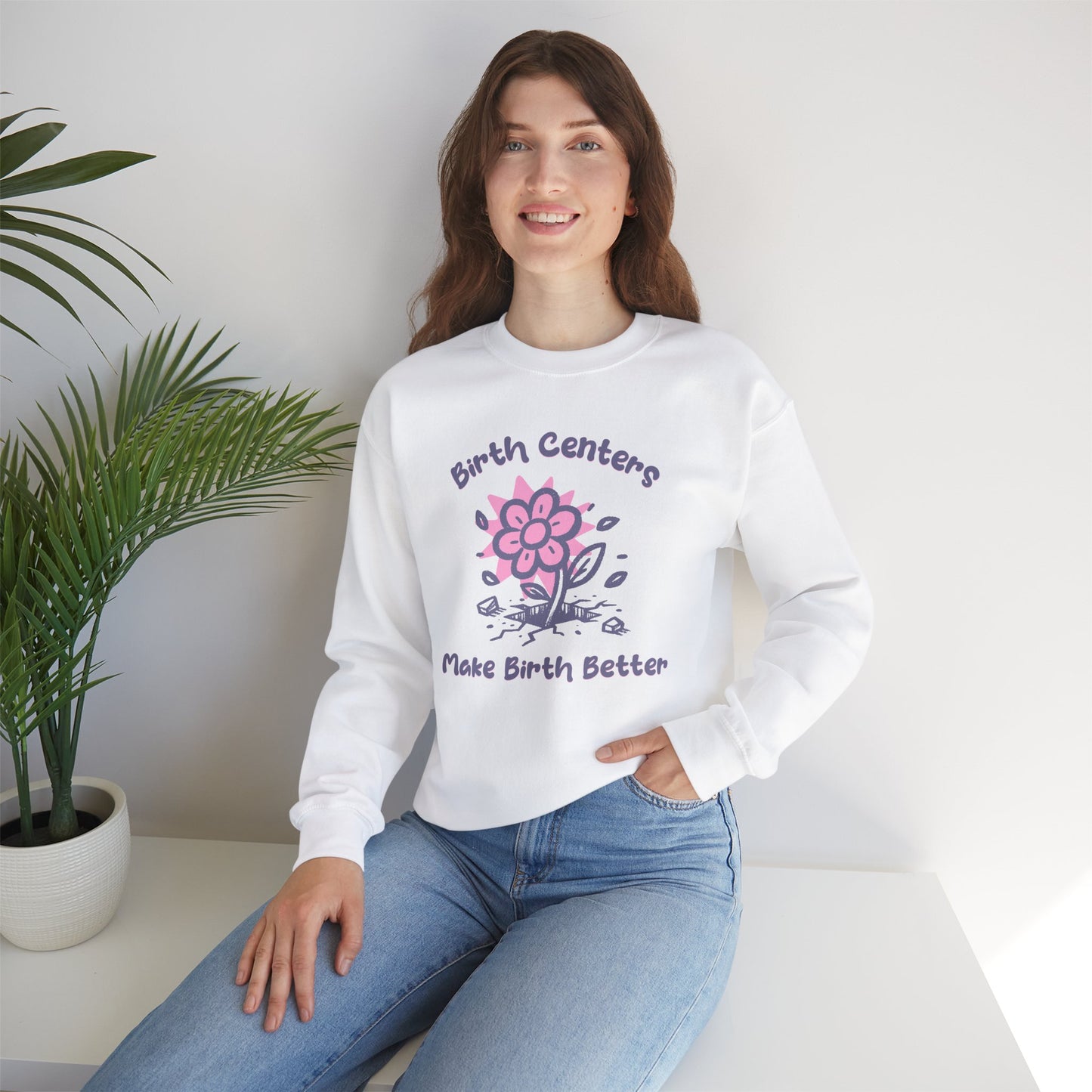 Birth Centers Make Birth Better Sweatshirt