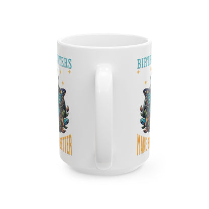 Birth Centers Make Birth Better Butterfly Mug