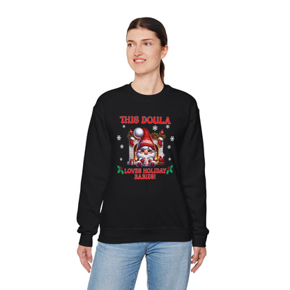 Doula Loves Holiday Babies Sweatshirt