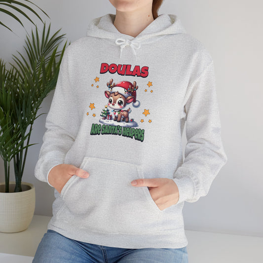 Doulas Are Santa's Helpers Hoodie Sweatshirt