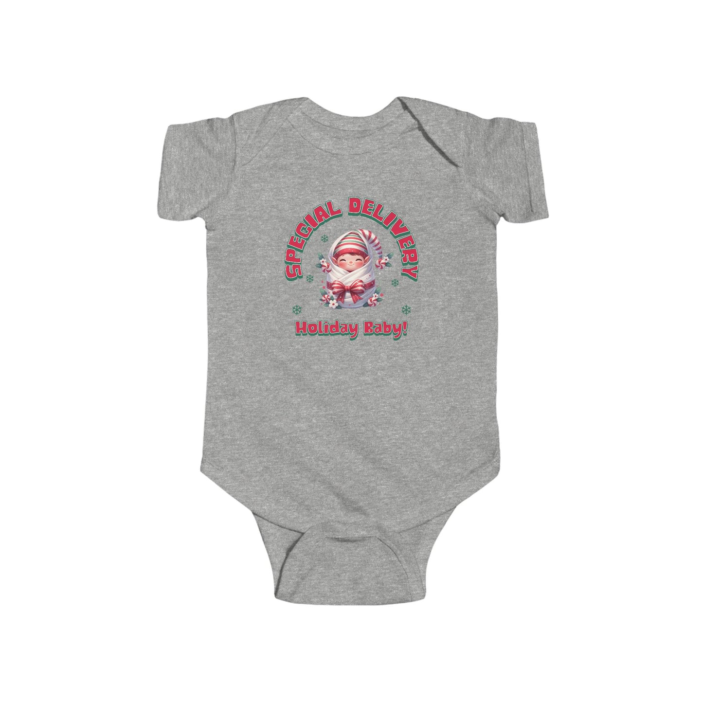 Special Delivery Holiday Elf / Baby Onesie