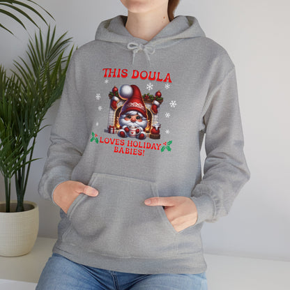 Doula Loves Holiday Babies Hoodie Sweatshirt