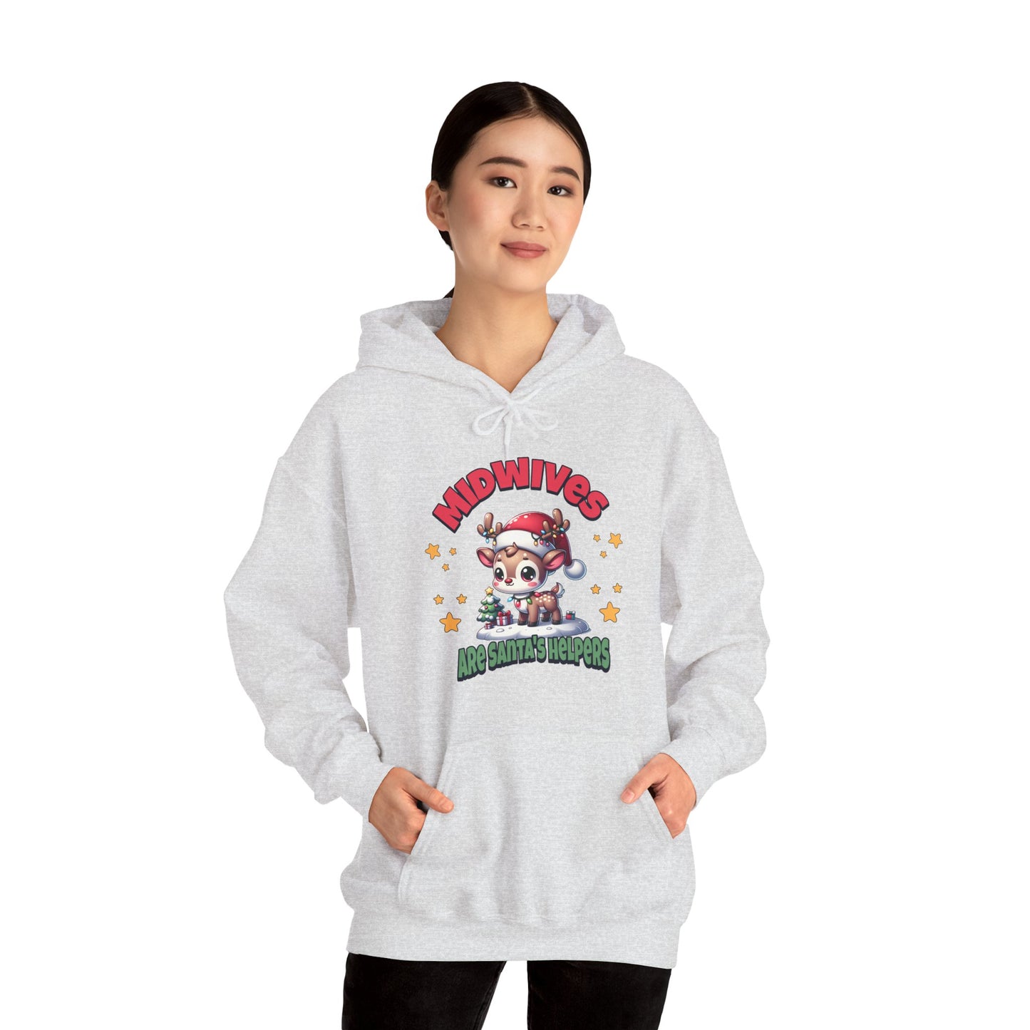 Midwives Are Santa's Helpers Hoodie Sweatshirt