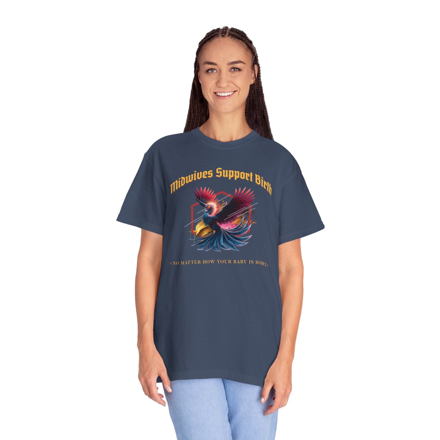 Midwives Support Birth Phoenix Midwife T-shirt