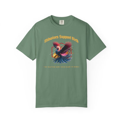Midwives Support Birth Phoenix Midwife T-shirt