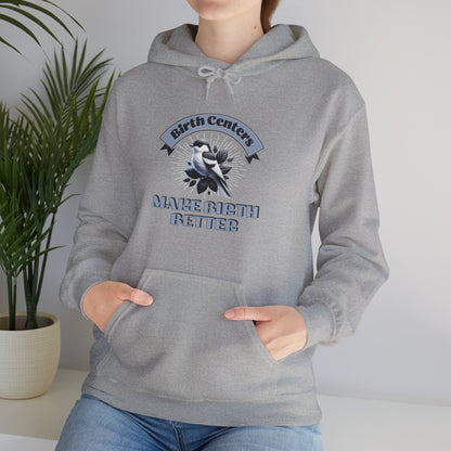 Birth Centers Make Birth Better - Banner Hoodie Sweatshirt