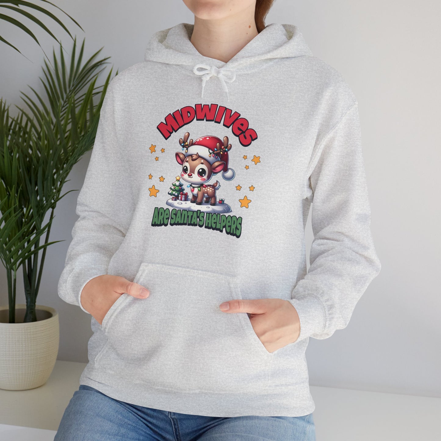 Midwives Are Santa's Helpers Hoodie Sweatshirt