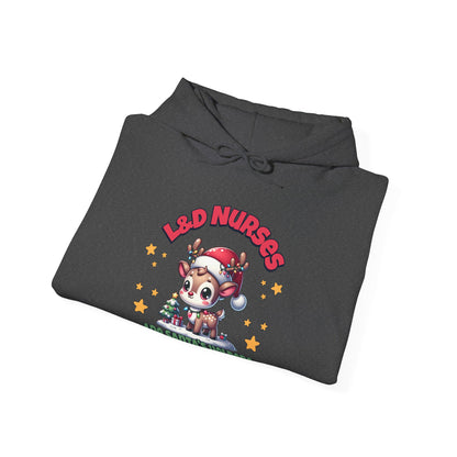 L&D Nurses Are Santa's Helpers Hoodie Sweatshirt