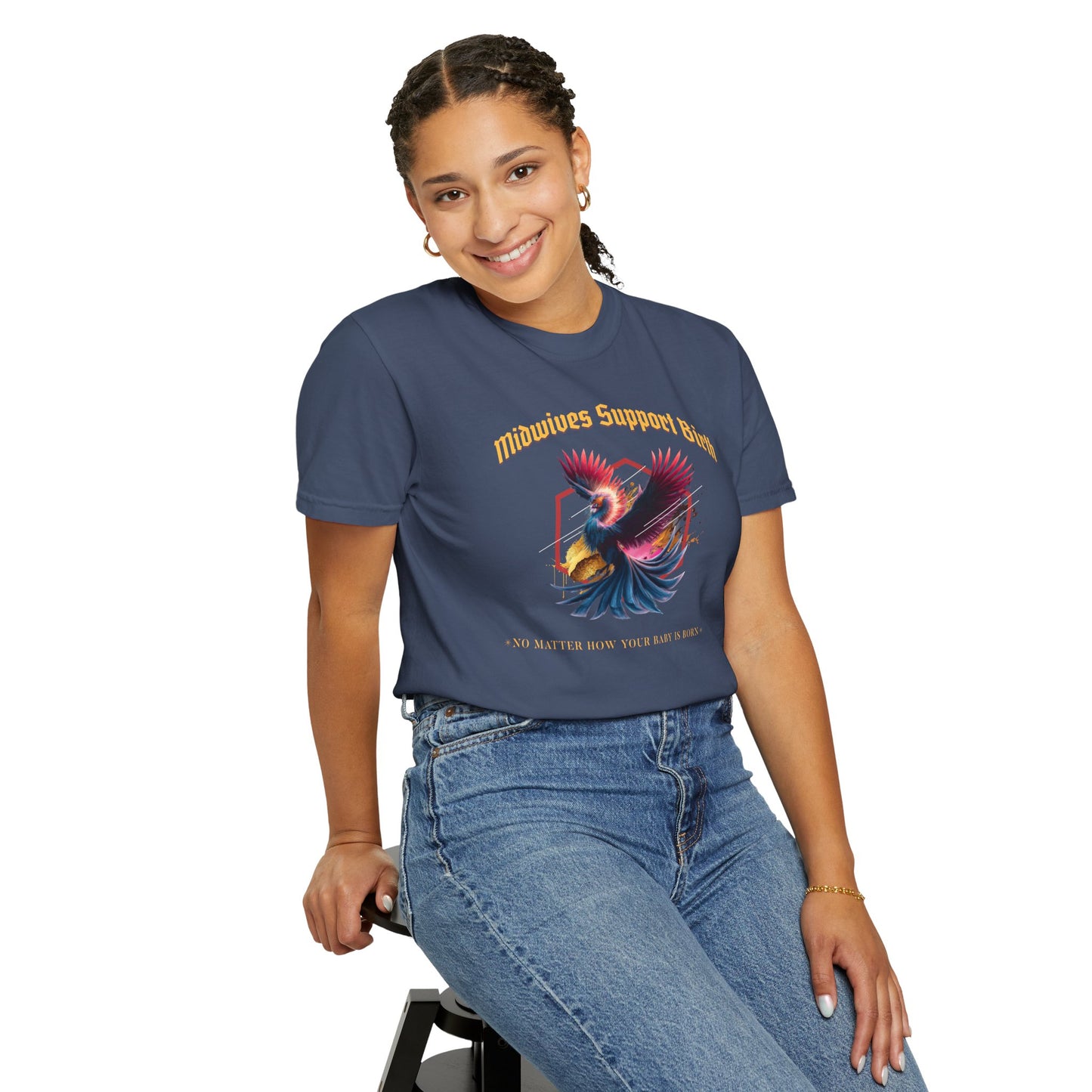 Midwives Support Birth Phoenix Midwife T-shirt
