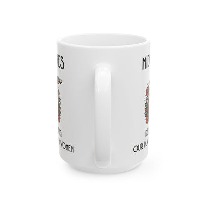 Reclaiming Our Place With Women Healing Snake Midwife Mug