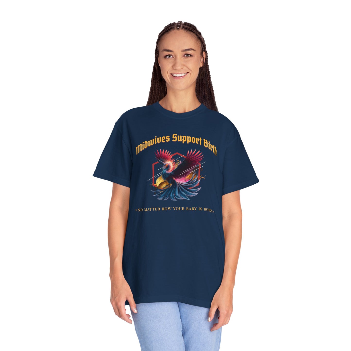 Midwives Support Birth Phoenix Midwife T-shirt