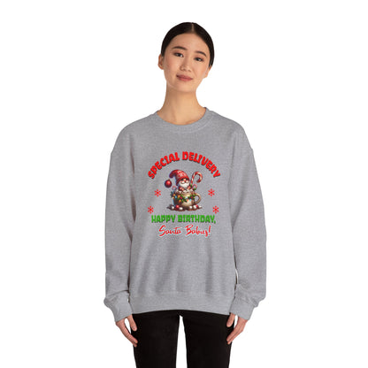 Special Delivery Holiday Babies Santa Sweatshirt