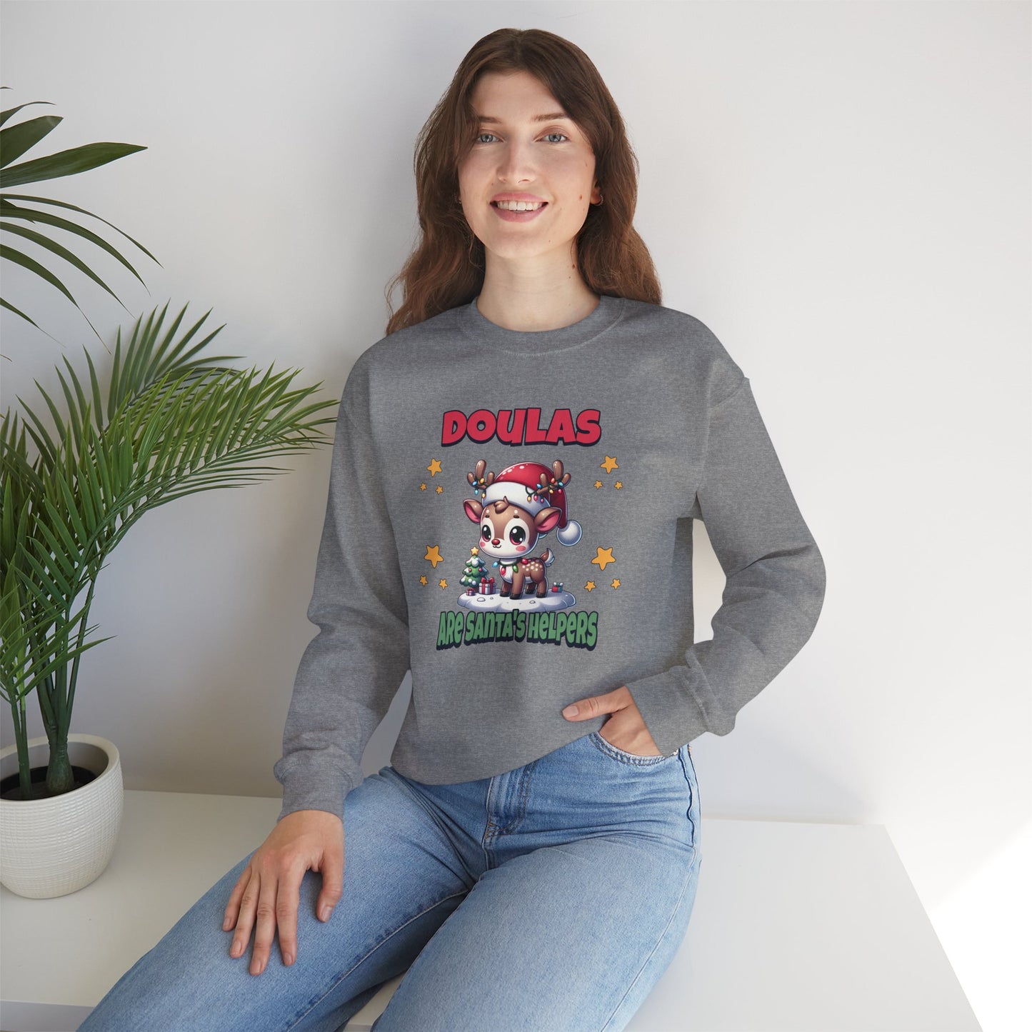 Doulas Are Santa's Helpers Sweatshirt