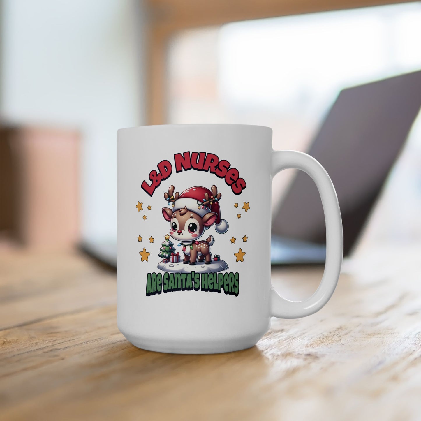 L&D Nurses Are Santa's Helpers Mug