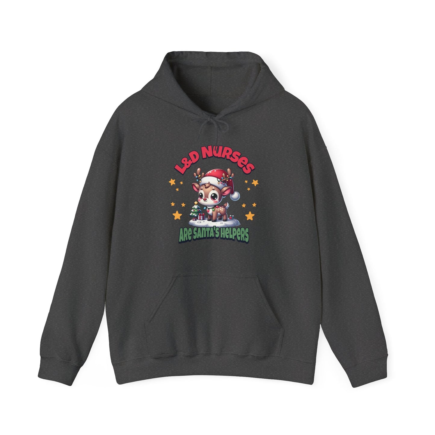 L&D Nurses Are Santa's Helpers Hoodie Sweatshirt