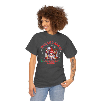 L&D Nurse Loves Holiday Babies T-shirt