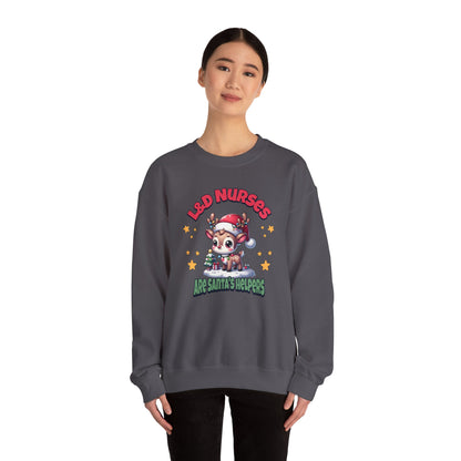 L&D Nurses Are Santa's Helpers Sweatshirt