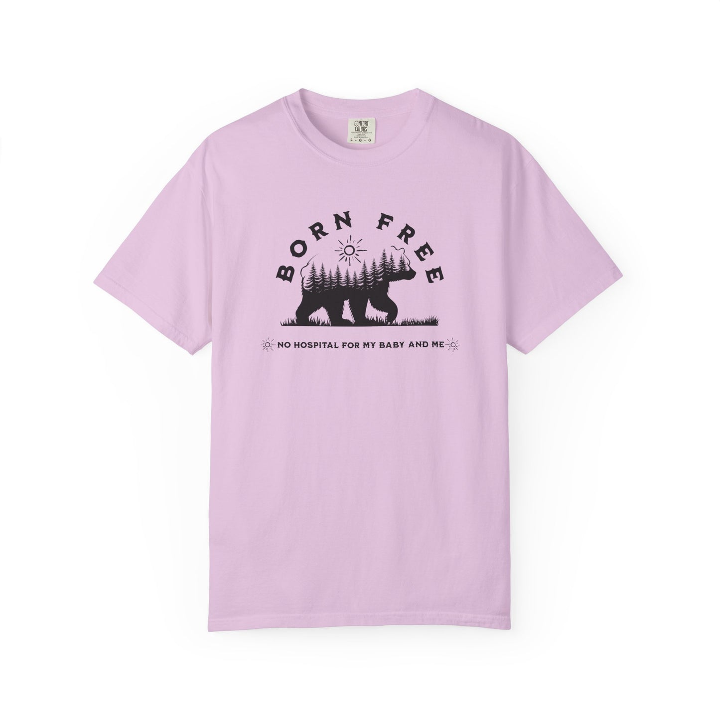 Born Free Mama Bear Birth T-shirt